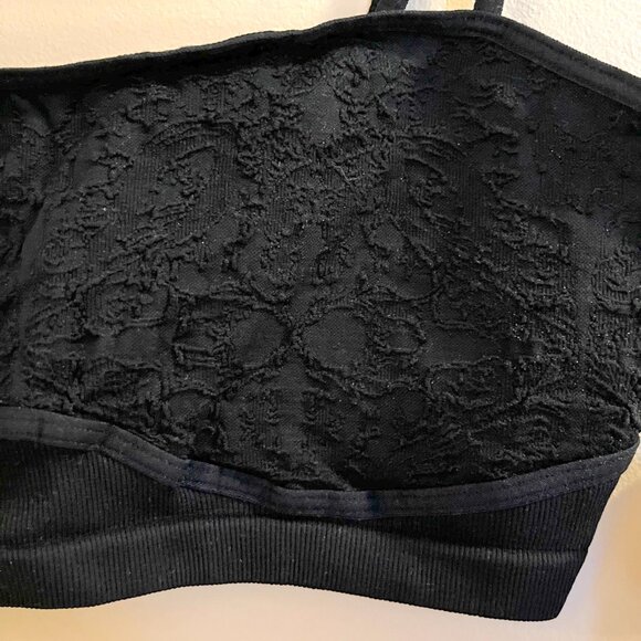 NWT Intimately Free People strappy black bralette - Picture 3 of 4
